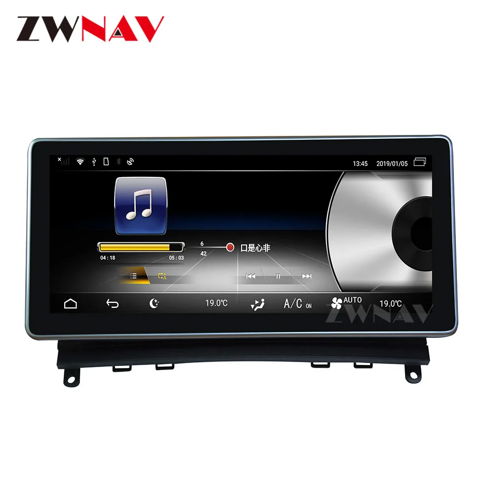 4+ 64 ГБ Android 9,0 автомобильный стерео dvd-плеер gps ГЛОНАСС Navi для MERCEDES-BENZ C klasse W204 2007-2011 Видео Аудио мультимедиа радио