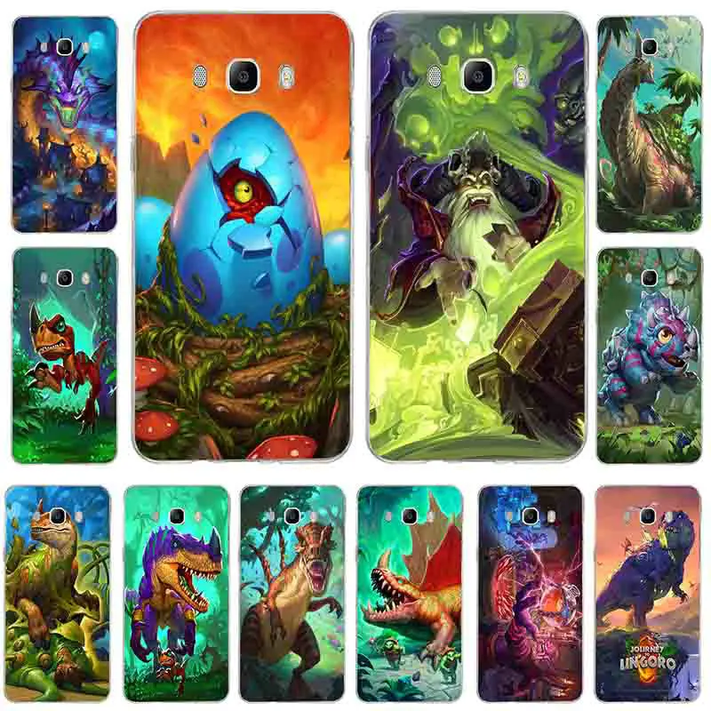 Хит дракон Hearthstone для Samsung Galaxy J1 J2 J3 J5 J7 A3 A5 A7 2016 2017 чехлы мобильных телефонов из