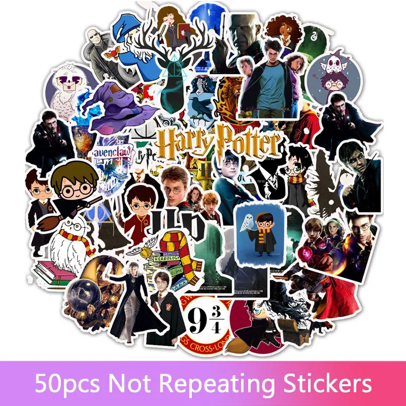 

50 Personality Stickers PVC Graffiti Stickers Suitcase Luggage Guitar Car Sticker Waterproof