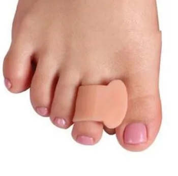 

2pcs New High Quality Silicone Gel Bunion Toe Corrector Orthotic Straightener Separator Foot Care Daily Toe Bone Orthotics