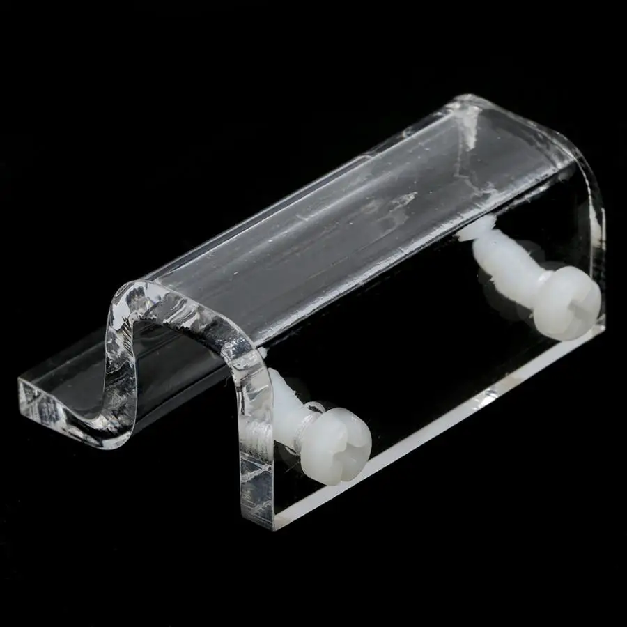 

4Pcs Fish Tank Aquarium Glass Cover Holder Acrylic Clip Holder Support Clamp Accessory for Aquarium Fish Tank