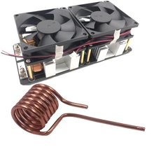 2000w 50a zvs placa de aquecimento por indução baixa tensão módulo alimentação flyback driver aquecedor aquecedores bobina tesla