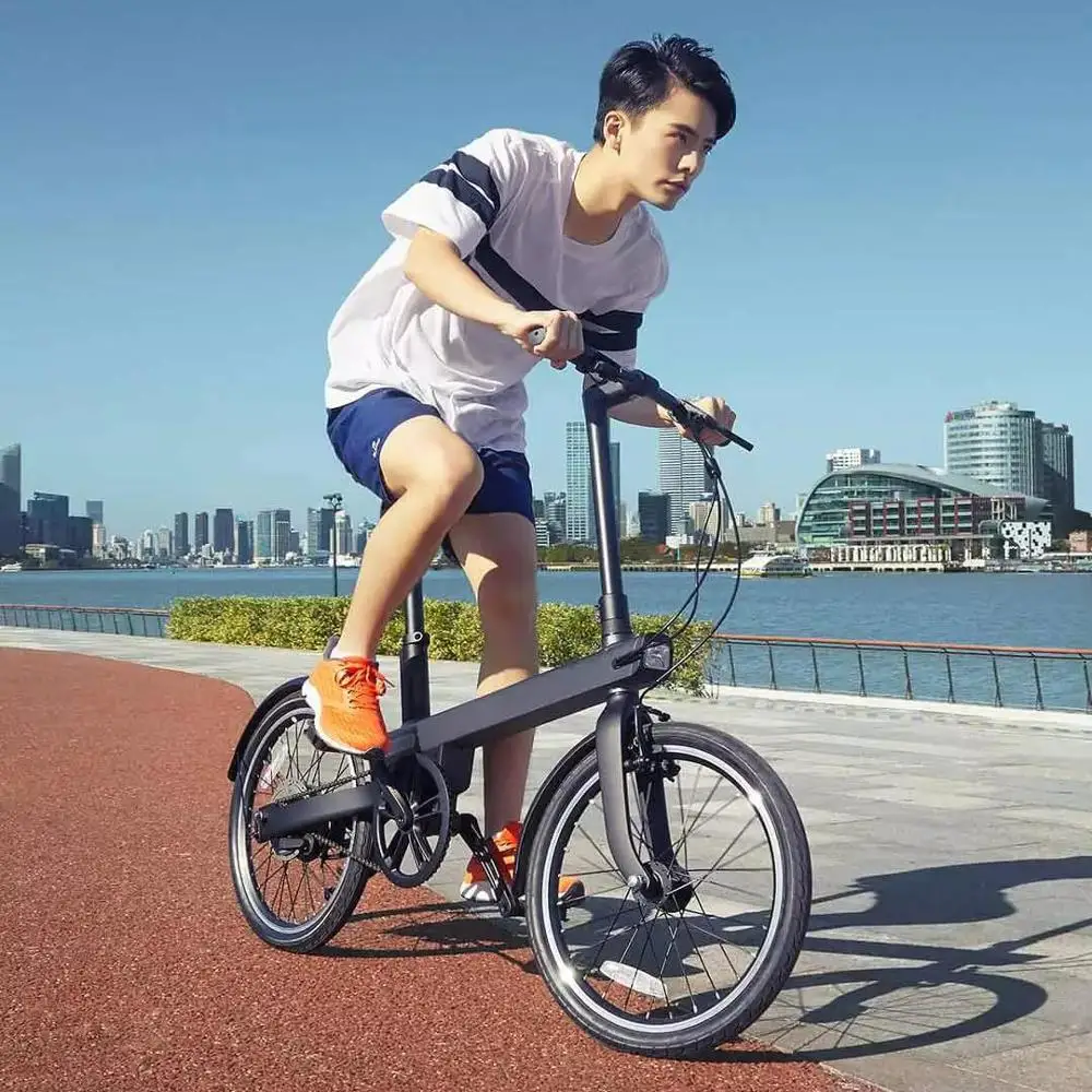 20 дюймов mi QICYCLE Электрический велосипед 36 в городской Электрический вспомогательный велосипед Скрытая литиевая батарея Макс диапазон 30-50 км ebike