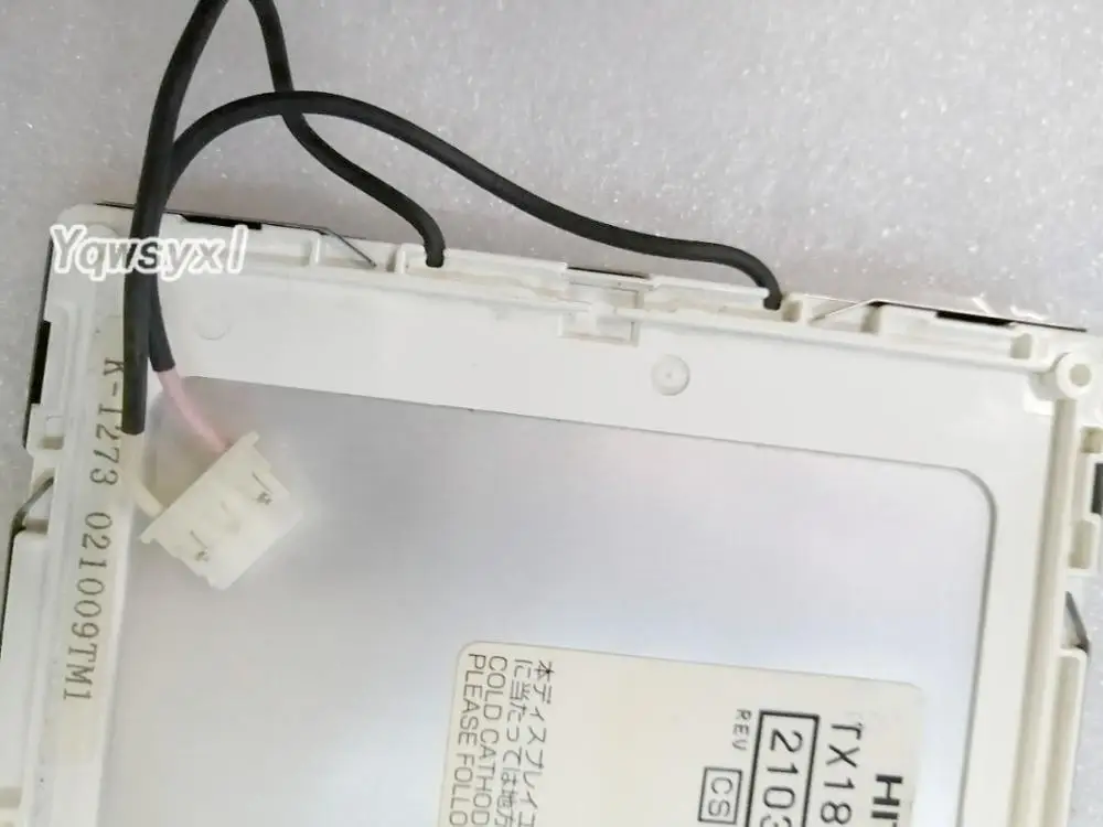 Yqwsyxl Original Polegada Industrial Painel Lcd para Hitachi Tx18d11vm1caa 800x480 Lcd Substituição da Tela - Imagem 5