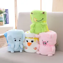 Милое одеяло для маленьких детей; объемный ковер с рисунком животных из мультфильма; Коралловое пуховое одеяло для новорожденных; моющееся мягкое гладкое одеяло