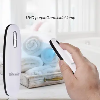 

6mW Germicidal Light UVC Purple Light Portable USB Rechargeable Kill Dust Mite Sterilization Lamp For Indoor Outdoor Use