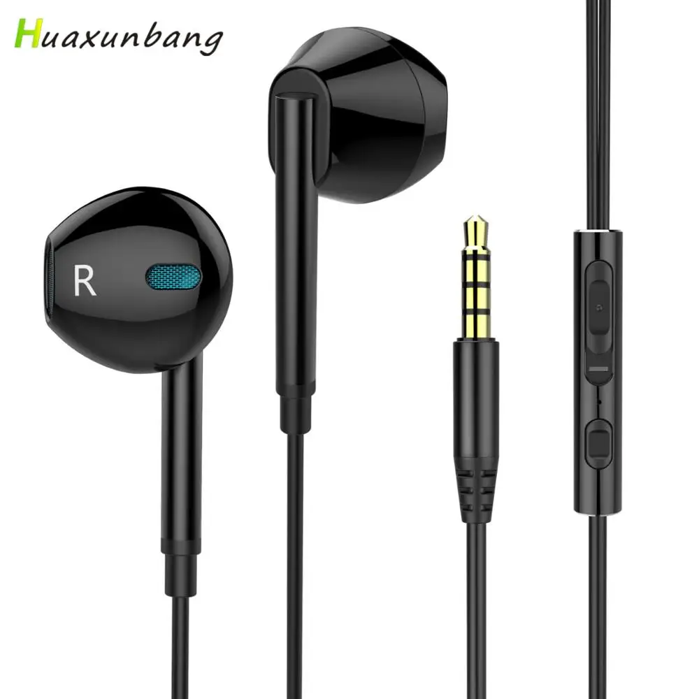 

6D Metal Earphone HIFI Stereo Earphone For ipone Xiaomi 3.5mm Noise Reduction Earphone Heavy Bass Earphone For Samsung Huawei