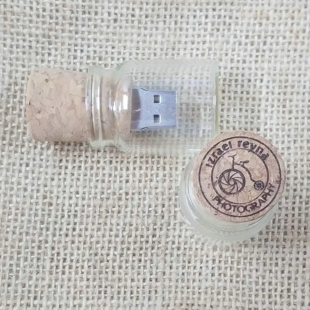 Флэш накопитель в стиле дрифта виде бутылки 4 ГБ 8 флэш USB 16 32 64 с деревянной вилкой