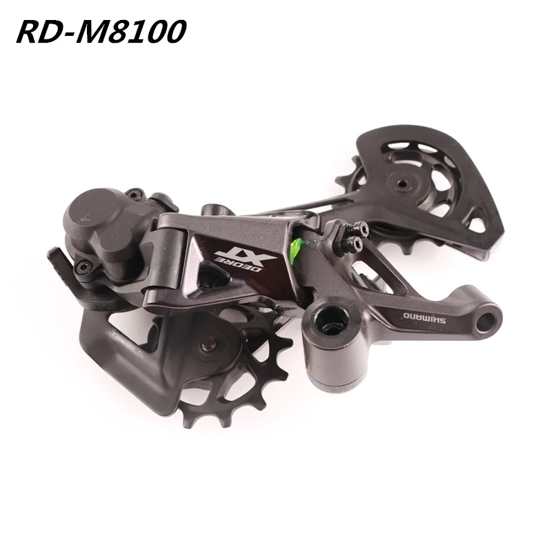 SHIMANO DEORE XT M8100 M7100 12s набор групп MTB горный велосипед 51T SL+ RD+ CS+ HG M8100 переключатель заднего переключателя M7100 цепная кассета