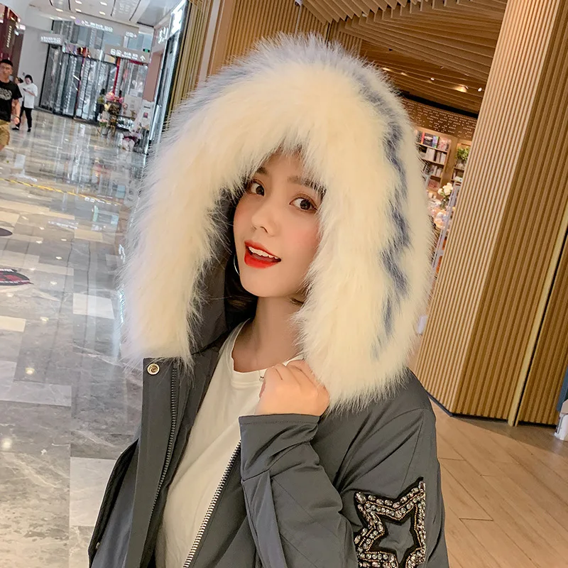 

2019 High Quality New Style Cocoon Large Size Parka down Jacket Cotton Overcoat Women's