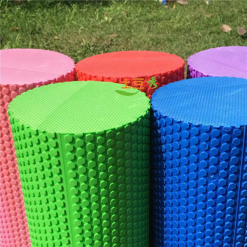 Foam Roller Eva 90cm Floating-Point Massage Stick Solid Yoga Axis Lajin Pilates Column