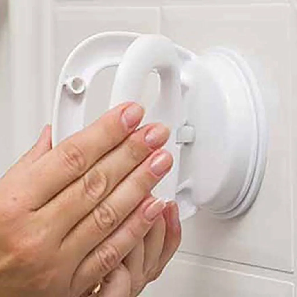Seniors Handicap Shower Room Bathroom Shower Bath Tub Grip Suction Cup Safety Grab Bar Hook for Elderly Patuents Pregnant 