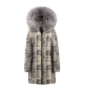 

Woman Jacket Winter Leopard Snake Pattern Coats Plus Size 2019 Casual Parkas Women Jackets Warm Long Outwear Coat Parka Female