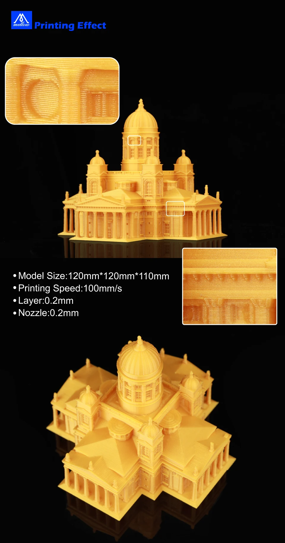 HV3300, Dual Drive Gear para Ender 3,
