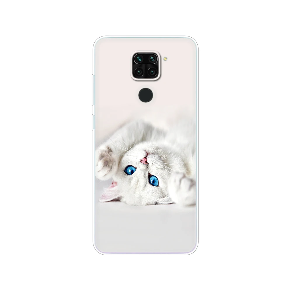 For Xiaomi Redmi Note 9 Cases Soft Tpu Phone Back On Redmi Note 9 Pro Silicon Covers Redmi Note9 Pro Note 9s Bumper Funda Cat 