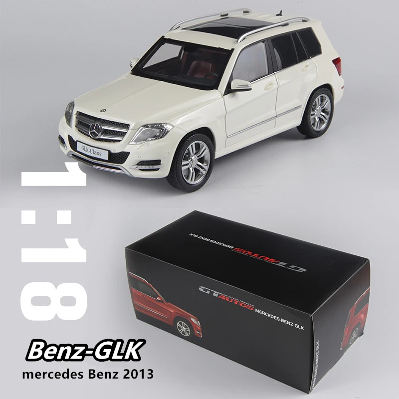 WELLY 1:18 внедорожник Mercedes GLK модель автомобиля из сплава в стиле ретро классическая