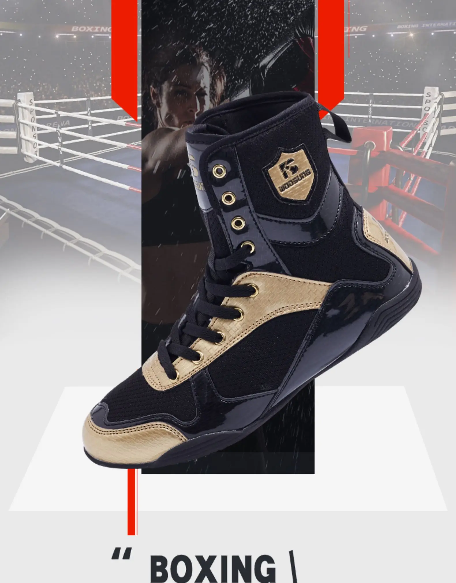 Professional Training High-top Fighting Boots