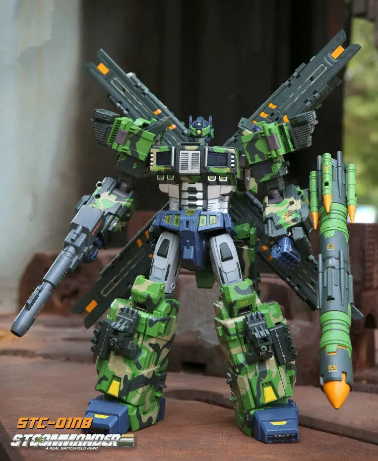 Pre-order Transformers TFC STC-01A Supreme Tactical Commander O.P Jungle ver. 