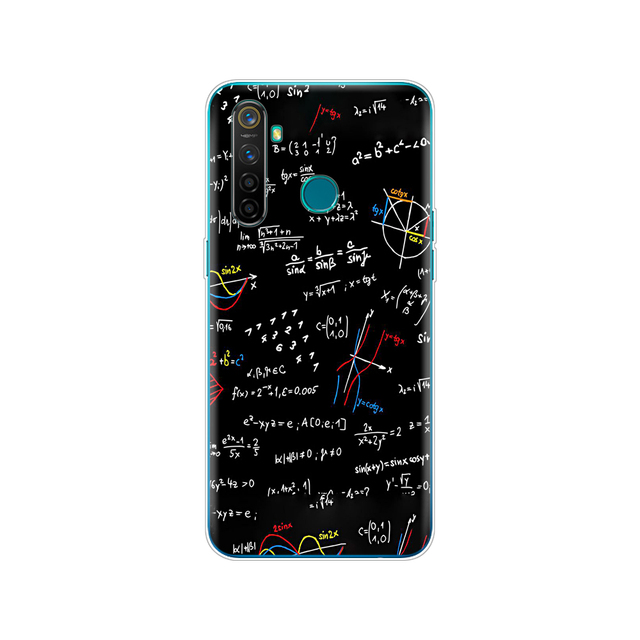 Realme 5 Case RMX1927 Silicon Soft Phone Cover For OPPO Realme 5 Pro RMX1971 Realme5 5Pro TPU Back Coque Capa Funda