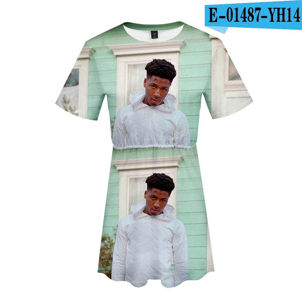 YoungBoy/летнее платье в стиле 3D с рисунком «никогда не разбивается снова» г., тренд с короткими рукавами, великолепная уличная одежда для отдыха летний Повседневный стиль - Цвет: As shown