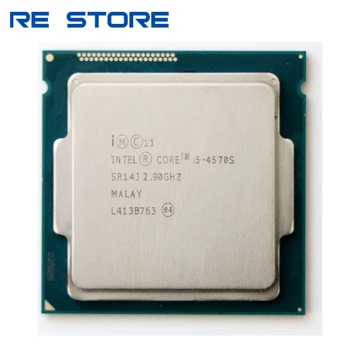 

used Intel Core i5 4570S 2.9GHz Quad-Core 6M 65W LGA 1150 CPU Processor