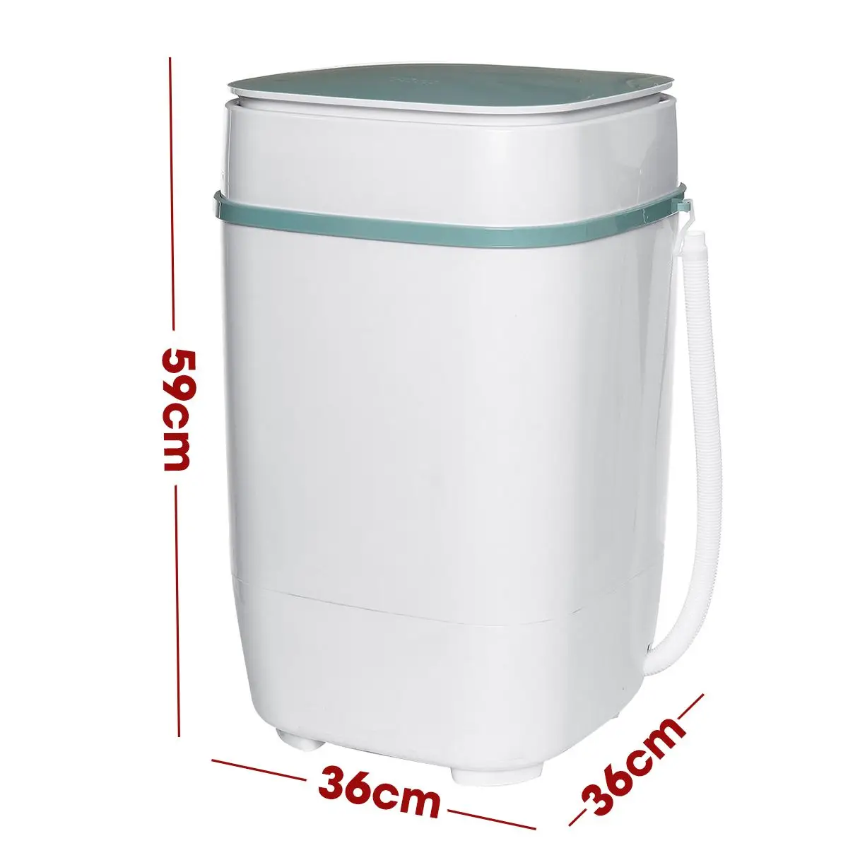  Portable Mini Washing Shoe Semi-automatic Single Barrel Washing Machine Brush Shoes Machine Dorm Ma