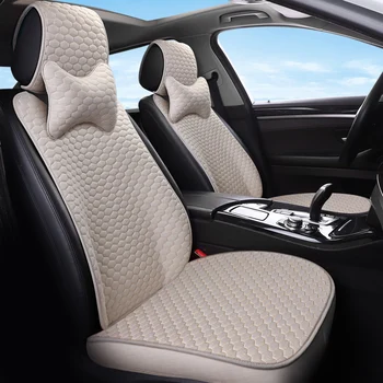 

Wholesale and retail Car Seat Cover Beige Car seat Cushion Car seat Pad Car Seat Covers Universal Conjoined Supplies