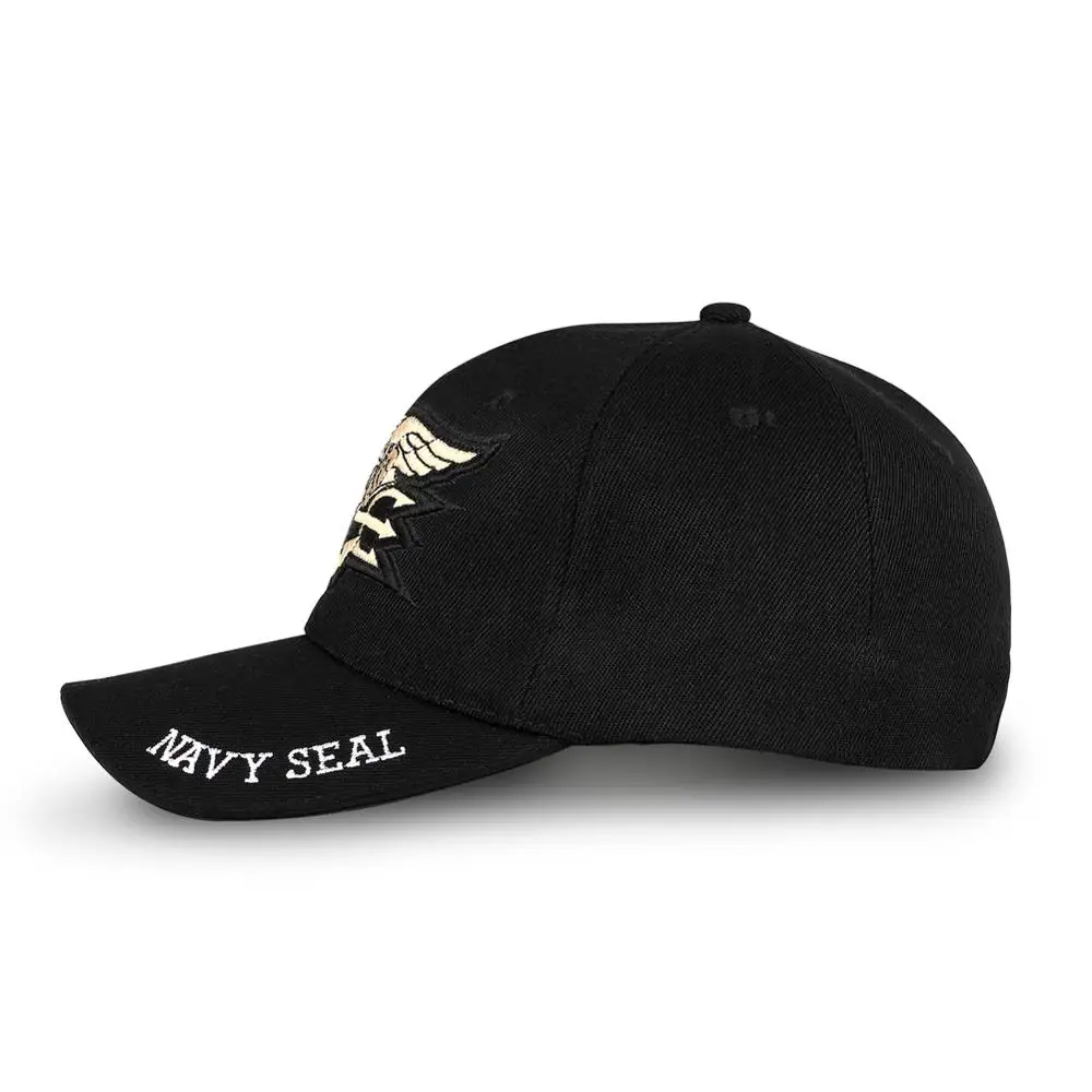 Мужская бейсбольная кепка с морским уплотнением Snapback s, Женская американская Кепка с регулировкой размера s, тактическая шапка с вышивкой в стиле хип-хоп