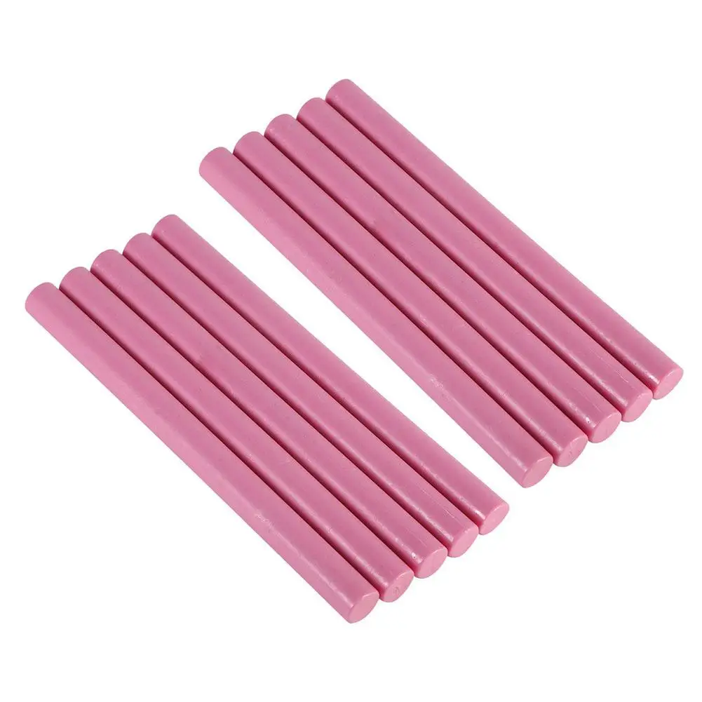 Pink 10 шт./компл. DIY штамп винтажные палочки с соединяющим материалом для термоплавкий клей Инструмент штамп конверт приглашение на празднование свадьбы подарок декор - Цвет: Pink
