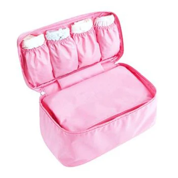 

Travel Storage Bag Bra Underwear Organizer Nylon Bag Supplies Toiletries Storage Bra Case Organizer