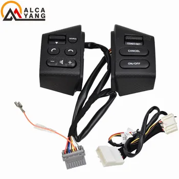

Steering wheel control button for Nissan Tiida LIVINA Sylphy volume phone button switch Car accessories