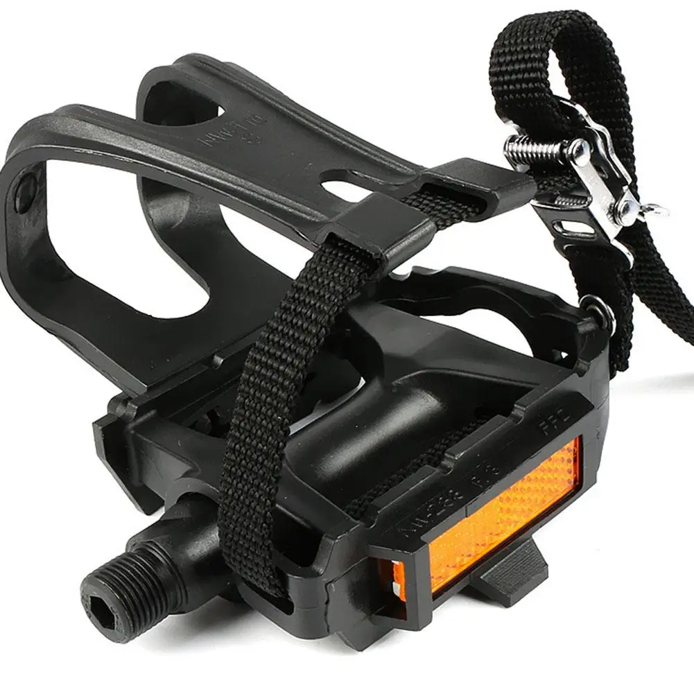 

2PC BMX Fixed Gear Bike Bicycle Adhesive Straps Pedal Toe Clip Strap Belt Cn Suitable for fixed gear Outdoor Cycling
