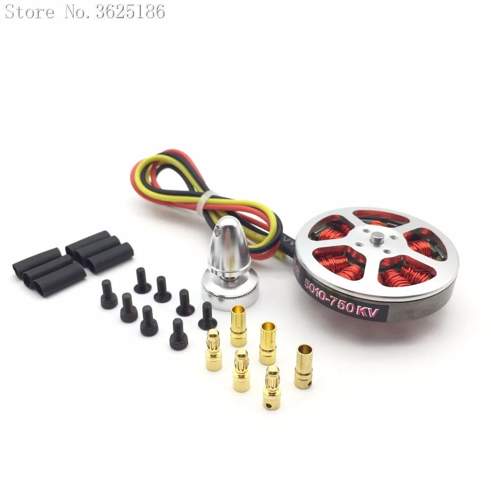 

4 PCS 5010 360KV 580KV 750kv High Torque Brushless Motor For DIY ZD850 ZD550 MultiCopter QuadCopter drone