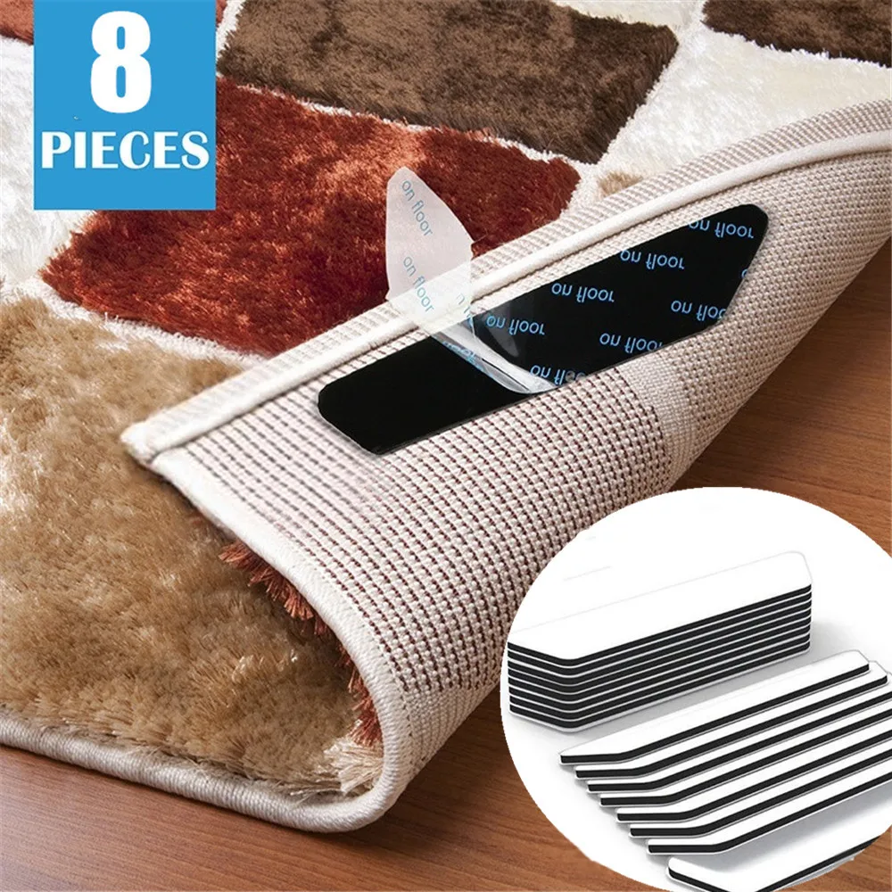 Rug Grippers Anti Slip Carpet Non Slip Area Rug Tape Hardwood Floor