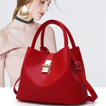 

Vintage Women's Handbags Famous Fashion Brand Candy Shoulder Bags Ladies Totes Simple Trapeze Women Messenger Bag