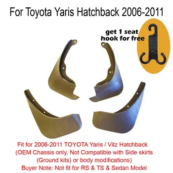 

4 Pcs Set Molded Mud Flaps Mudflaps Splash Guards Front Rear Mud Flap Mudguards Fender YC101124