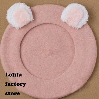 Lolita Bear Ear Hat  4