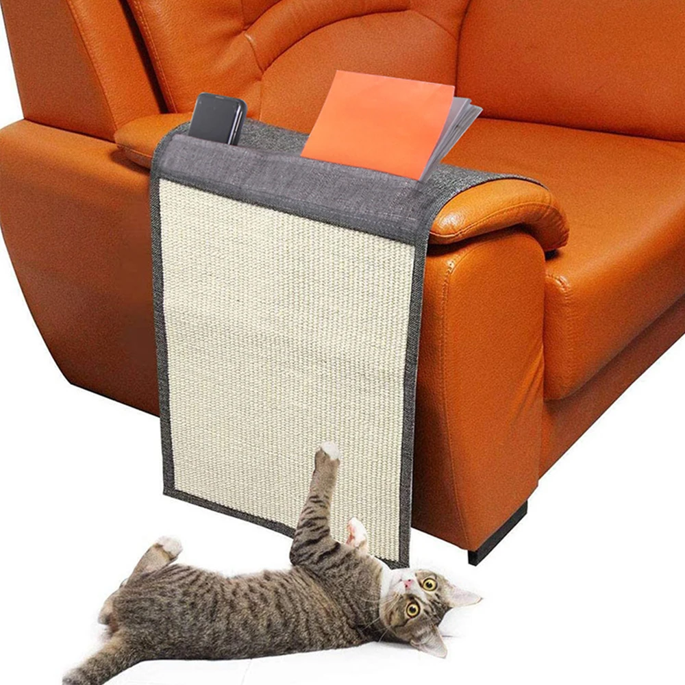 Protezione del divano antigraffio del gatto, pad per graffi per gatti con  sisal naturale per la protezione dei mobili dai gatti, copertura del  tappetino graffiante per le protezioni del divano della sedia