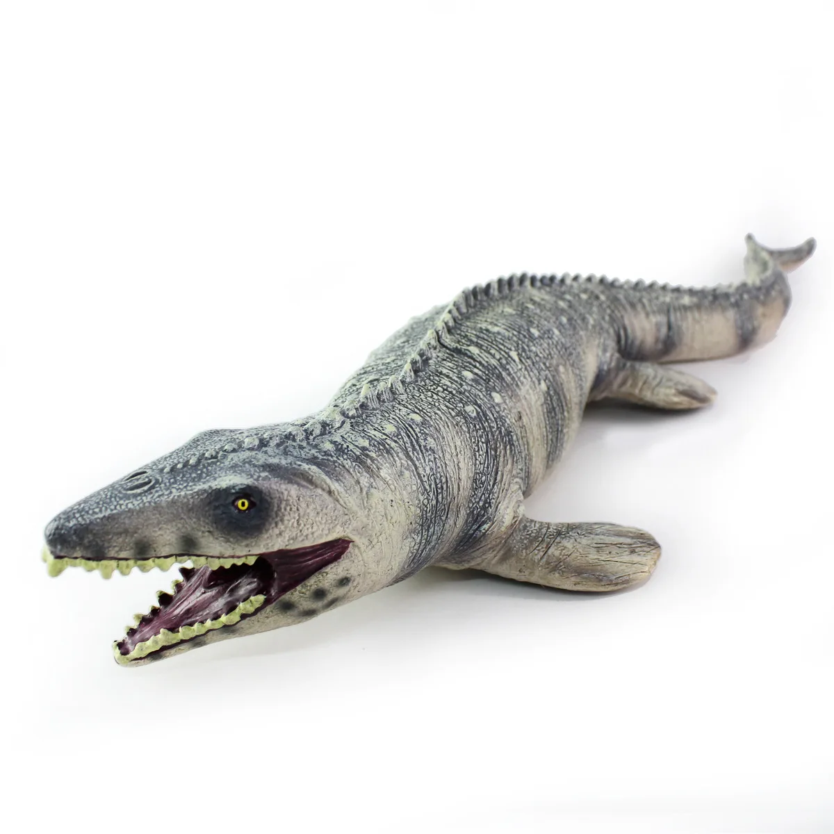 Модель динозавра Mosasaurs мягкая Silcone древняя детская игрушка животное Юрский океан не пластик