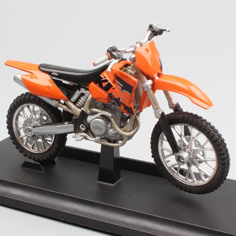 Детские 1:18 весы Welly мини KTM 450 SX гоночный Байк мотокросса модели Diecasts& Toy транспортные средства внедорожный мотоцикл миниатюрный мальчик