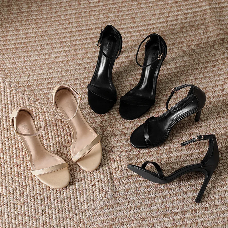 Women Open Toe Ankle Strap Stiletto Heel Dress Sandals Elegant Wedding Party Shoes Pumps High Heel Summer Classic Sexy Pumps platform high heels sandals women high heels