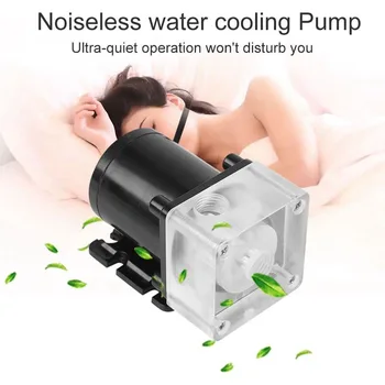 

Eco-friendly Water Pump CPU Cooling G1/4 Low Noise Acrylic For CPU Refit Professional For Desktop Computer USB Silent DC12V