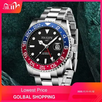 

NEW Men Watches Automatic Watch Japan movement Waterproof Business Sport Mechanical Wristwatch GMT waterproof relogio masculino
