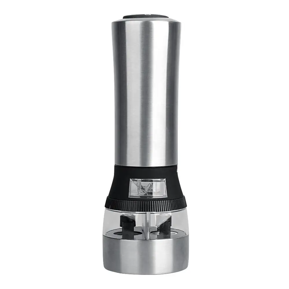 2 in 1 Electrical Seasoning Grinding Salt And Pepper Mill Premium Shaker Spice Herb Grinder for Kitchen Cooking | Дом и сад