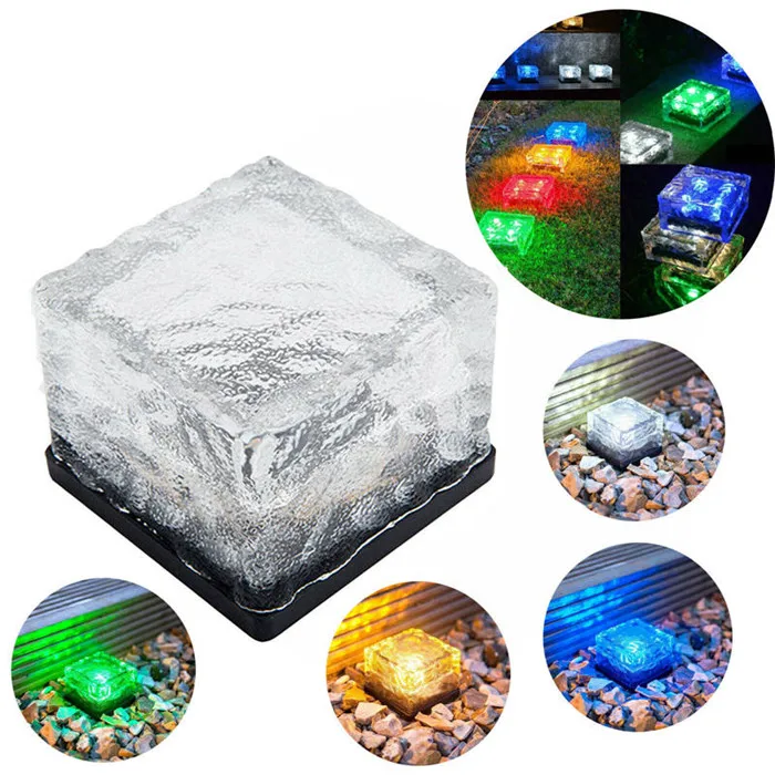 Solar Brick Light Solar Ice Cube Light 20