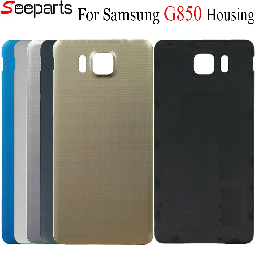 Чехол для задней батареи samsung Galaxy Alpha G850Y G850K G8509V G850A G850F G8508S Phone G850 чехол панели s |