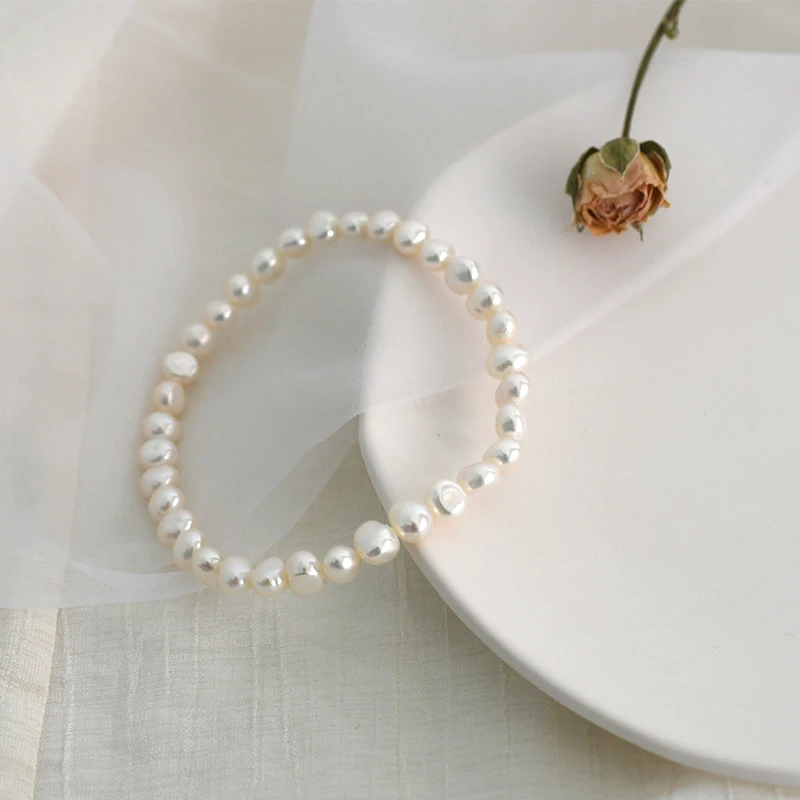 Real Natural Freshwater Pearl Anklet for Women