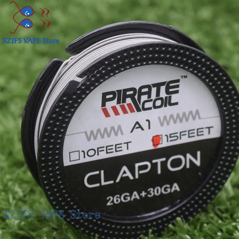 

A1 Heating Wire 15 feet/roll Alien Fused Clapton Heating Wire DIY for RDA RBA Rebuildable Atomizer and Mod Heating Wires Coil