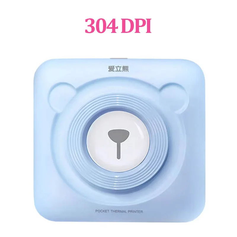 304DPI B A6 PeriPage мини Карманный фотопринтер портативный мобильный принтер печатающий фотографии с телефона для мобильного телефона Android iOS Windows - Цвет: 304DPI B A6