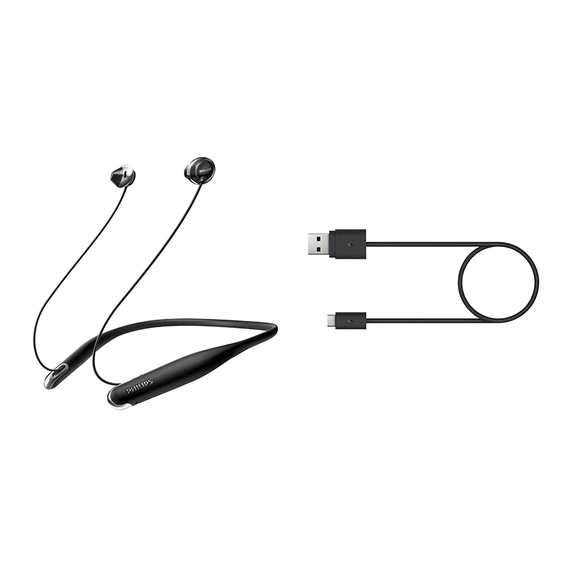 Беспроводная гарнитура Philips SHB4205 Blurtooth шейные наушники с высоким качеством звука